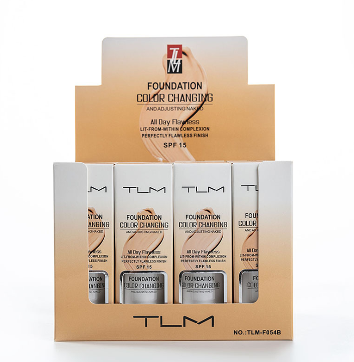 Magic Color-Changing Foundation